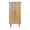 Ferm Living Kaapit & Vitriinit^Stilt-vaatekaappi 90x61x186 cm, Natural
