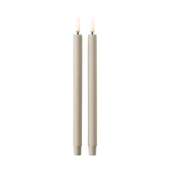 STOFF Led-Kynttilät^LED-kynttilä by Uyuni Lighting, 2-pakkaus, Sand