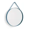 HAY Pyöreät Peilit|Seinäpeilit^Strap Mirror -peili Ø 70 cm, Blue