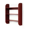 TÔNN furniture Hyllyt & Hyllyjärjestelmät^Strapats seinähylly 62x73,6 cm, Burgundy