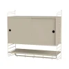 String Hyllyt & Hyllyjärjestelmät^seinäpääty, Beige, 75x30 cm, 2 pakkaus