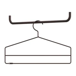 String Vaatelineet & Henkarit^vaateripustin 4 kpl, Tummanruskea