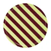 Hem Kodinsisustusta Ja Yksityiskohtia|Koristetarjottimet^Stripe tarjotin Large Ø65 cm, Butter-burgundy