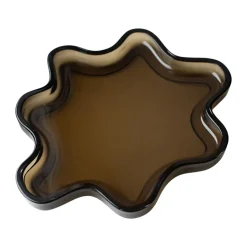DBKD Kodinsisustusta Ja Yksityiskohtia|Koristetarjottimet^Suodatinkoristealusta, Brown, Ø22×2 cm