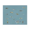 Fine Little Day Julisteet^Swimmers juliste, Blue, 40x50 cm
