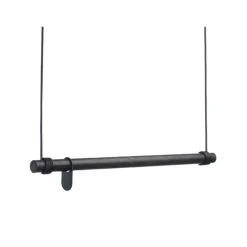 LIND DNA Vaatelineet & Henkarit^Swing vaateripustin, Oak black, l, naru black