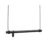 LIND DNA Vaatelineet & Henkarit^Swing vaateripustin, Oak black, m, naru black