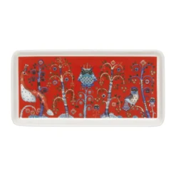 Iittala Joulukoristeet|Kodinsisustusta Ja Yksityiskohtia^Taika lautanen 12x24 cm, Punainen
