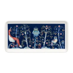 Iittala Kodinsisustusta Ja Yksityiskohtia|Koristetarjottimet^Taika lautanen 12x24 cm, Sininen