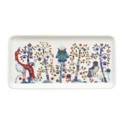 Iittala Kodinsisustusta Ja Yksityiskohtia|Koristetarjottimet^Taika lautanen 12x24 cm, Valkoinen