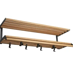 Essem Design Hattuhyllyt^Tamburin hattuhylly 100 cm, Tammi-musta
