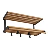 Essem Design Hattuhyllyt^Tamburin hattuhylly 60 cm, Tammi-musta