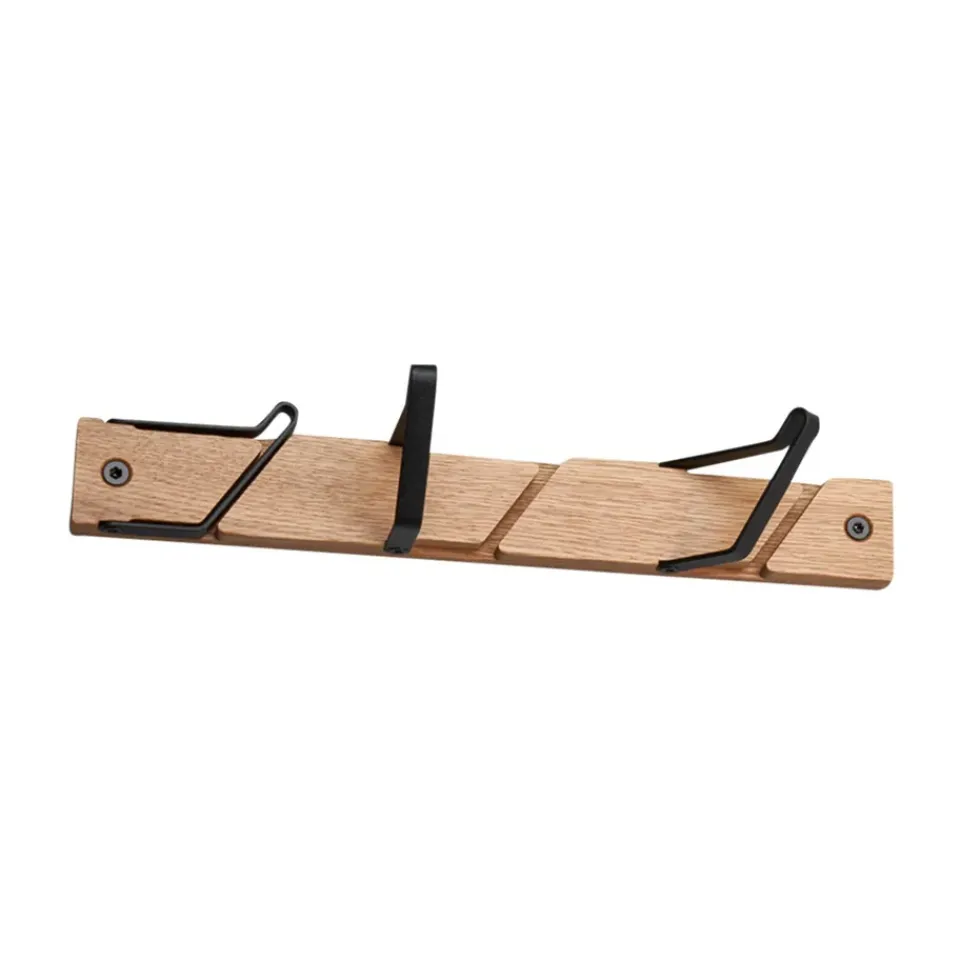 Essem Design Koukut & Vaateripustimet^Tamburin koukkulista 31,5 cm, Tammi-musta