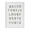 Kunskapstavlan® Julisteet^The alphabet watercolour juliste, 50x70 cm