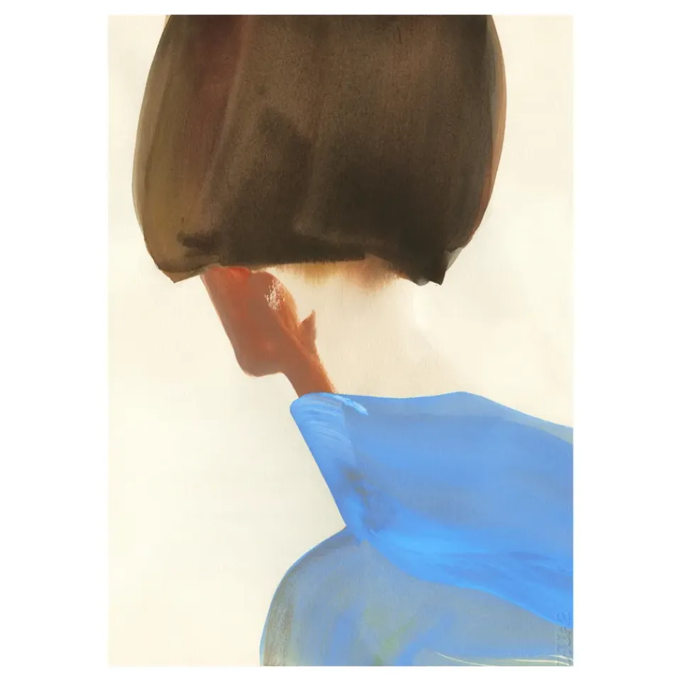 Paper Collective Julisteet^The Blue Cape -juliste, 30 x 40 cm