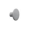 Muuto Koukut & Vaateripustimet|Lastenhuoneen Säilytys^The Dots ripustin harmaa, Ø9 cm