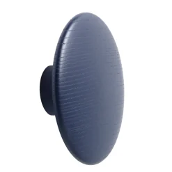 Muuto Koukut & Vaateripustimet|Lastenhuoneen Säilytys^The Dots ripustin midnight blue (sininen), Iso