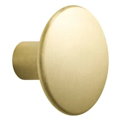 Muuto Koukut & Vaateripustimet|Lastenhuoneen Säilytys^The Dots -vaatekoukku metalli 3,9 cm, Messinki