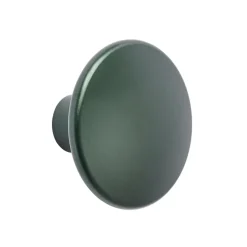 Muuto Koukut & Vaateripustimet|Lastenhuoneen Säilytys^The Dots -vaatekoukku metalli 5 cm, Dark green