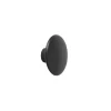 Muuto Koukut & Vaateripustimet|Lastenhuoneen Säilytys^The Dots vaatekoukku musta, Ø6,5 cm