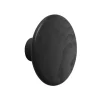 Muuto Koukut & Vaateripustimet|Lastenhuoneen Säilytys^The Dots vaatekoukku musta, Ø13 cm