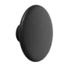 Muuto Koukut & Vaateripustimet|Lastenhuoneen Säilytys^The Dots vaatekoukku musta, Ø17 cm