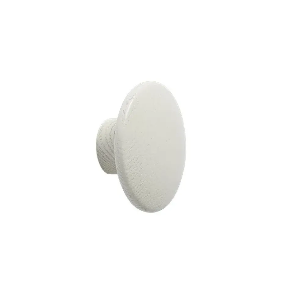Muuto Koukut & Vaateripustimet|Lastenhuoneen Säilytys^The Dots -vaatekoukku off white, Ø 6,5 cm