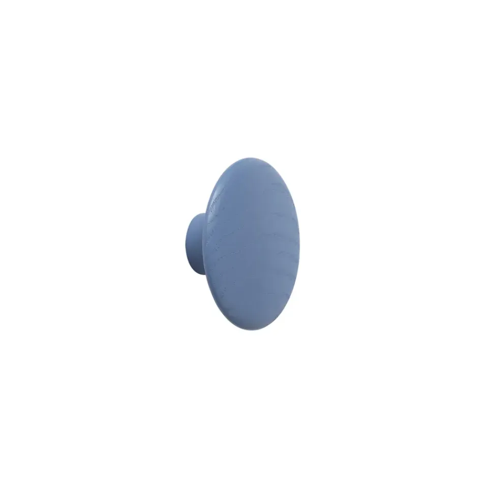 Muuto Koukut & Vaateripustimet|Lastenhuoneen Säilytys^The Dots vaatekoukku pale blue, Pieni