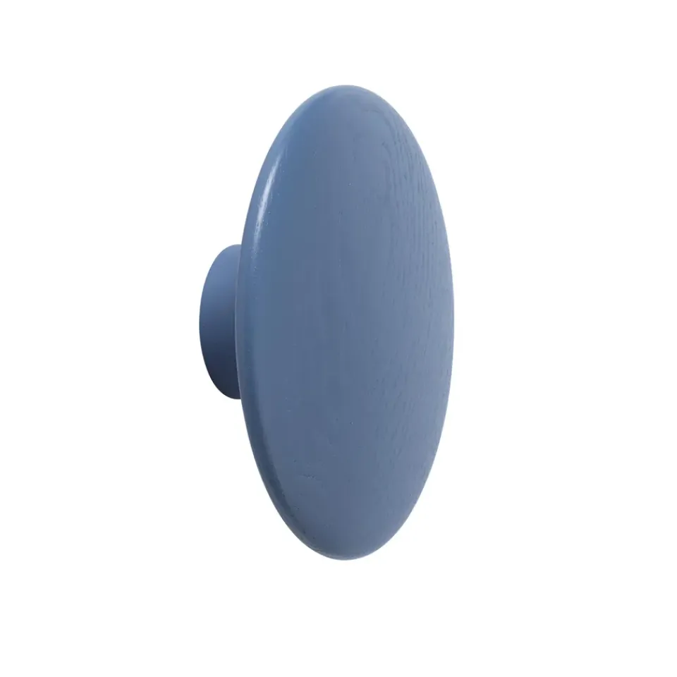 Muuto Koukut & Vaateripustimet|Lastenhuoneen Säilytys^The Dots vaatekoukku pale blue, Extra pieni
