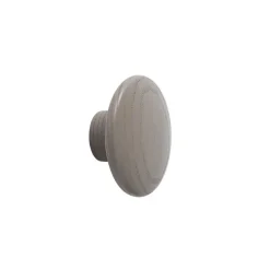 Muuto Koukut & Vaateripustimet|Lastenhuoneen Säilytys^The Dots -vaatekoukku taupe, Ø 6,5 cm
