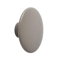 Muuto Koukut & Vaateripustimet|Lastenhuoneen Säilytys^The Dots -vaatekoukku taupe, Ø 13 cm