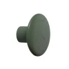 Muuto Koukut & Vaateripustimet|Lastenhuoneen Säilytys^The Dots vaatenaula dusty green (vihreä), Pieni
