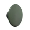 Muuto Koukut & Vaateripustimet|Lastenhuoneen Säilytys^The Dots vaatenaula dusty green (vihreä), Keskikokoinen