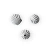 Cooee Design Veistokset & Posliinihahmot^The Genesis Shells -veistos 3-pakkaus, Limestone
