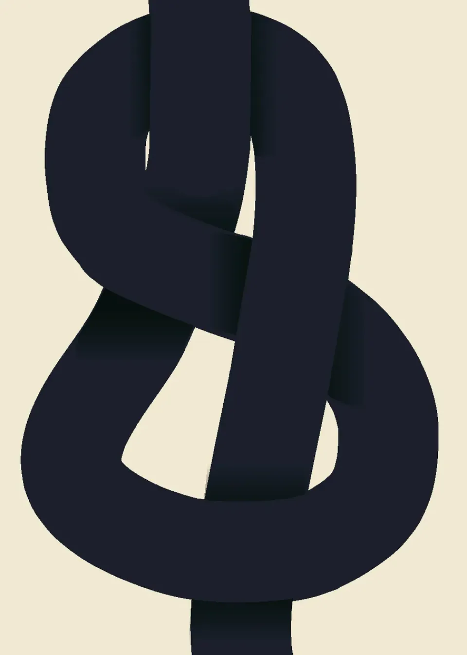 Paper Collective Julisteet^The Knot juliste, 70 x 100 cm