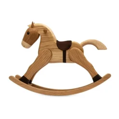 Spring Copenhagen Puuhahmot^The Rocking Horse koriste 13,5 cm, Tammi, 13,5 cm