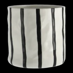 Scandi Living Ruukut^Thrive ruukku Ø20 cm, Valkoinen-musta