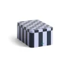 HAY Laatikot & Rasiat^Tin Container säilytyspurkki small, Dark blue-lavender