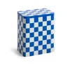 HAY Laatikot & Rasiat^Tin Container säilytyspurkki large, Blue-off white