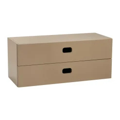 TÔNN furniture Kaapit & Vitriinit^TÔNN laatikosto suuri, Camel