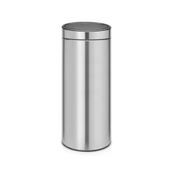 Brabantia Poljinämpärit^Touch Bin NEW muovisisäastia 30 L, Harjattu teräs