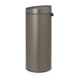 Brabantia Poljinämpärit^Touch Bin roskakori 30 litraa, platinum (harmaa)