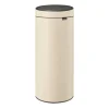Brabantia Poljinämpärit^Touch Bin roskakori 30 litraa, Soft beige