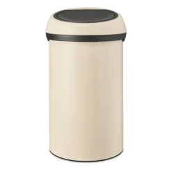 Brabantia Poljinämpärit^Touch Bin -roskakori pyöreä 60 litraa, Soft Beige