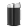 Brabantia Poljinämpärit^Touch Bin (seinälle) muovi sisäastia 3 L, Musta