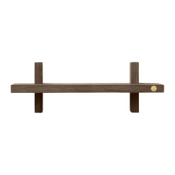 Andersen Furniture Hyllyt & Hyllyjärjestelmät^Treat seinähylly yksittäinen, Savusävyinen öljytty tammi, 34×12×11,2 cm