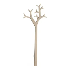 Swedese Vaatelineet & Henkarit^Tree takkinaulakko seinämalli 194 cm, Nutmeg