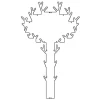 Maze Vaatelineet & Henkarit^Tree-naulakko, musta