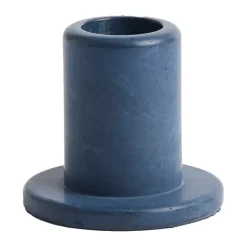 HAY Kynttilänjalat & Kyntteliköt^Tube kynttilänjalka betoni 5,5 cm, Midnight blue