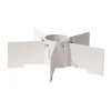 SMD Design Joulukoristeet^Turbin joulukuusenjalka Ø48 cm, Valkoinen